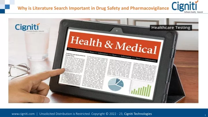 why is literature search important in drug safety