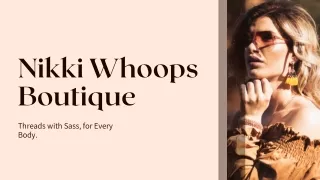 Shop Accessories Online Australia | Nikki Whoops Boutique