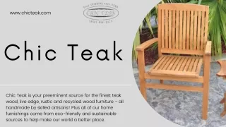 Teak Root Coffee Table | Chic Teak