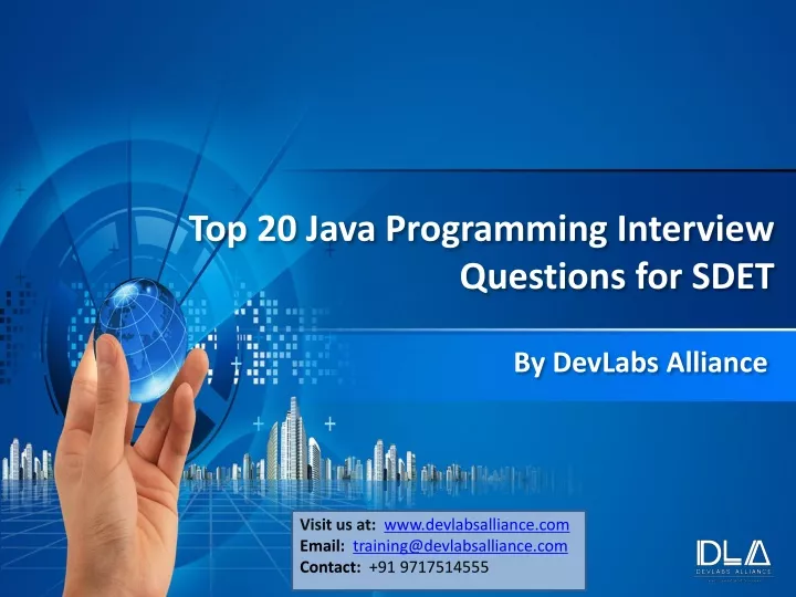 top 20 java programming interview questions for sdet