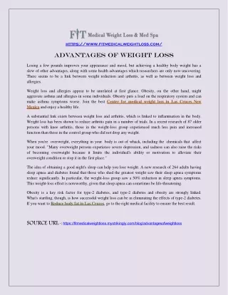 Medical Weight Loss Las Cruces