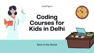 Coding Courses for Kids in Delhi