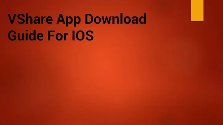 vshare app download guide for ios