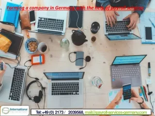 Forming a company in Germany with the help of payroll services