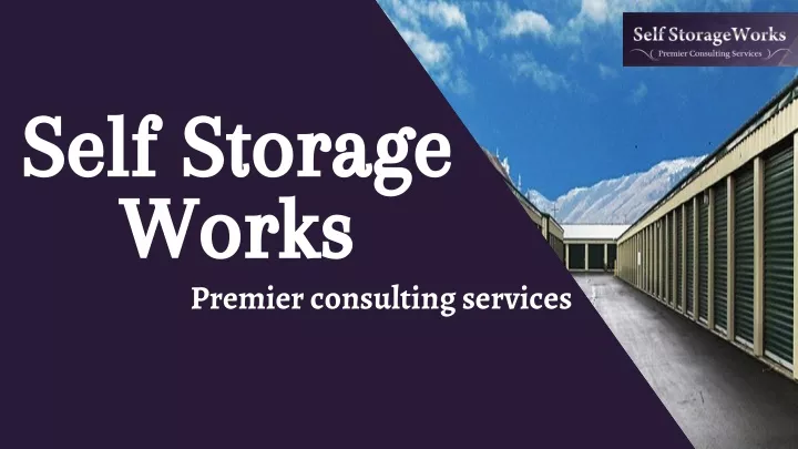 self storage works premier consulting services