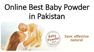Online Best Baby Powder in Pakistan