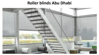 roller blinds abu dhabi