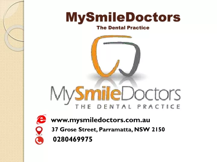 mysmiledoctors the dental practice