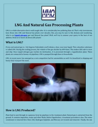LNG And Natural Gas Processing Plants-converted
