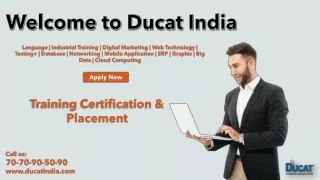 welcome to ducat india
