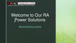 Repair Metal Lock by Ra Power Solutions