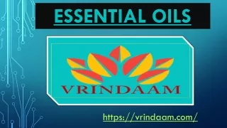 essential oils