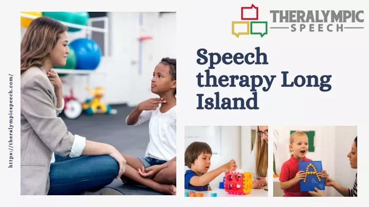 speech therapy long island