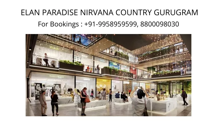 elan paradise nirvana country gurugram