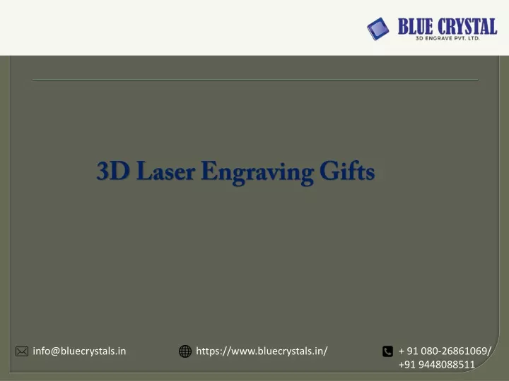 3d laser engraving gifts