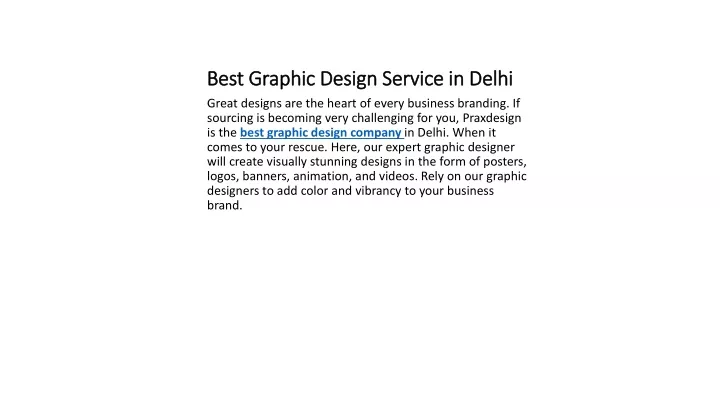 best graphic design service in delhi