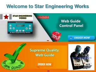 Manufacturer of Web Aligner System
