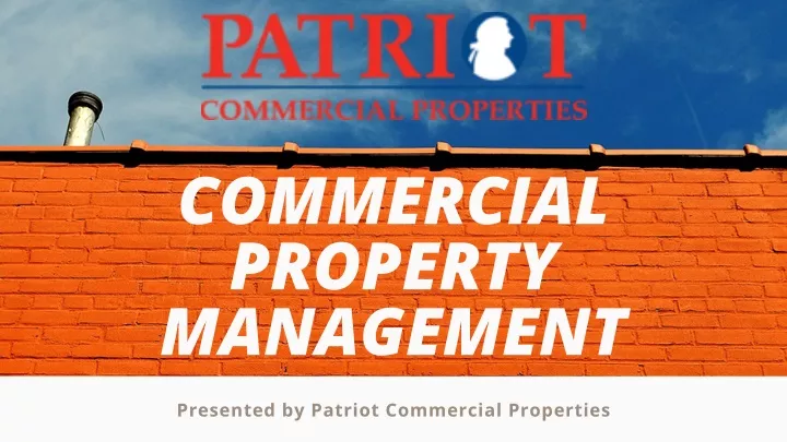 commercial property management