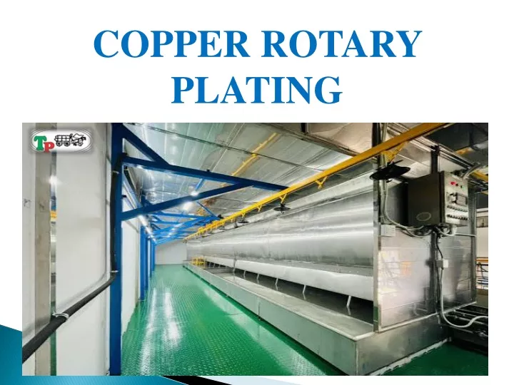 copper rotary plating