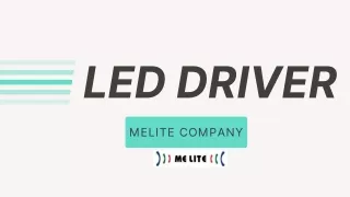 Buy LED Driver Online | Meproducts