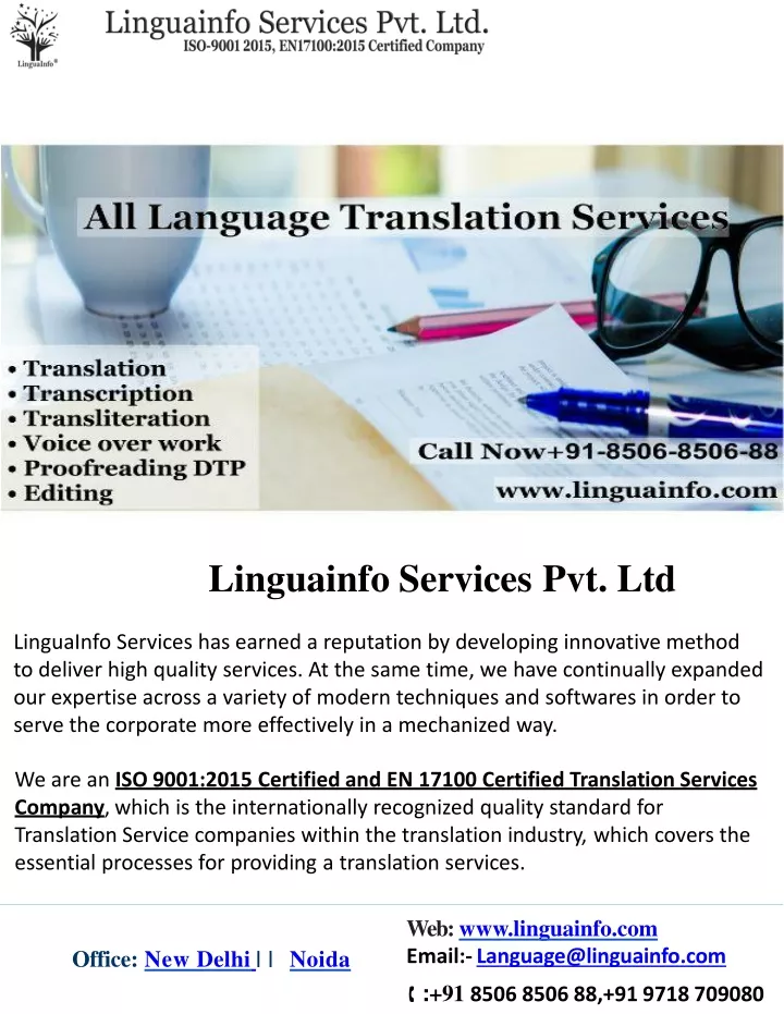 linguainfo services pvt ltd