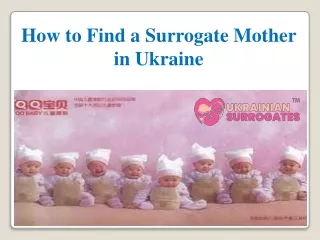 How to Find a Surrogate Mother in Ukraine