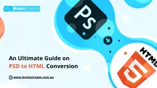An Ultimate Guide on PSD to HTML Conversion
