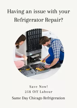 Having an issue with your Refrigerator Repair?