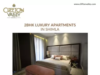 2BHK luxury apartments  in Shimla