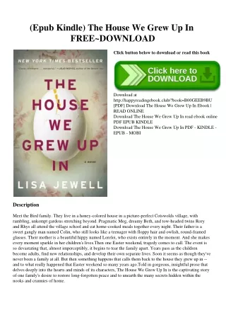 (Epub Kindle) The House We Grew Up In FREE~DOWNLOAD
