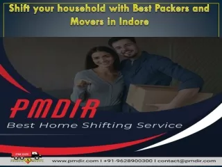 PMDIR serves with the best -in -industry packing and moving services.