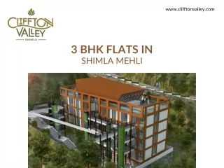 3BHK flats in Shimla Mehli