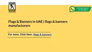 Flags & Banners in UAE | flags & banners manufacturers