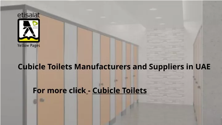 cubicle toilets manufacturers and suppliers in uae