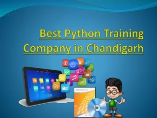 Best Python Training Company in Chandigarh