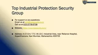 Commercial security guard services in mumbai -TOP IPS GROUP