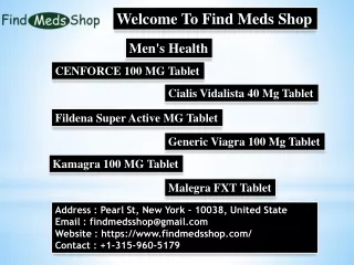 Cialis Vidalista 40, 60 Mg Tablet in USA