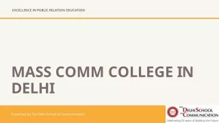 excellence in public relation education