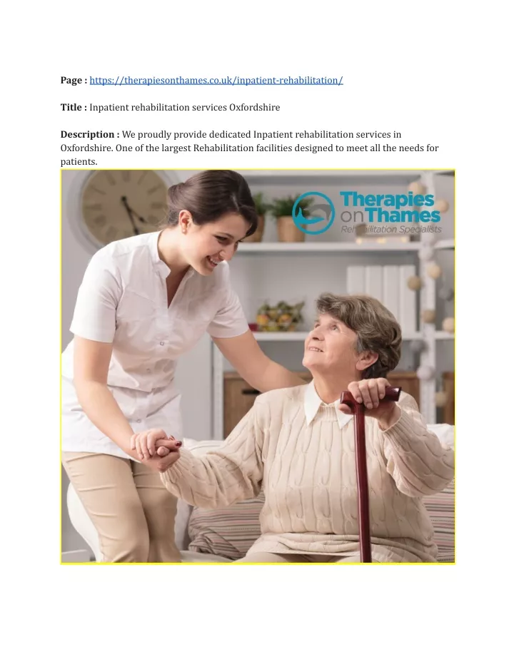 page https therapiesonthames co uk inpatient