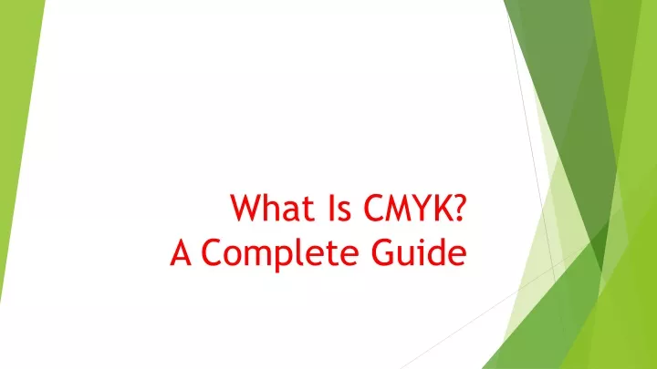 what is cmyk a complete guide