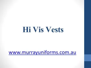hi vis vests