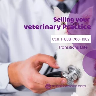 Selling your Veterinary Practice with Transitions Elite