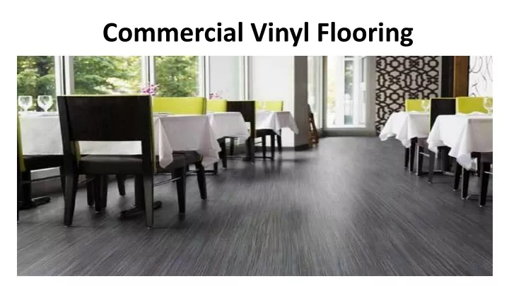 commercial vinyl flooring