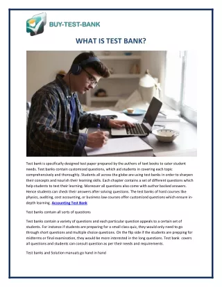 Accounting Test Bank - Buy-test-bank