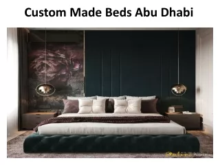 custom made beds abu dhabi
