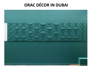 orac d cor in dubai