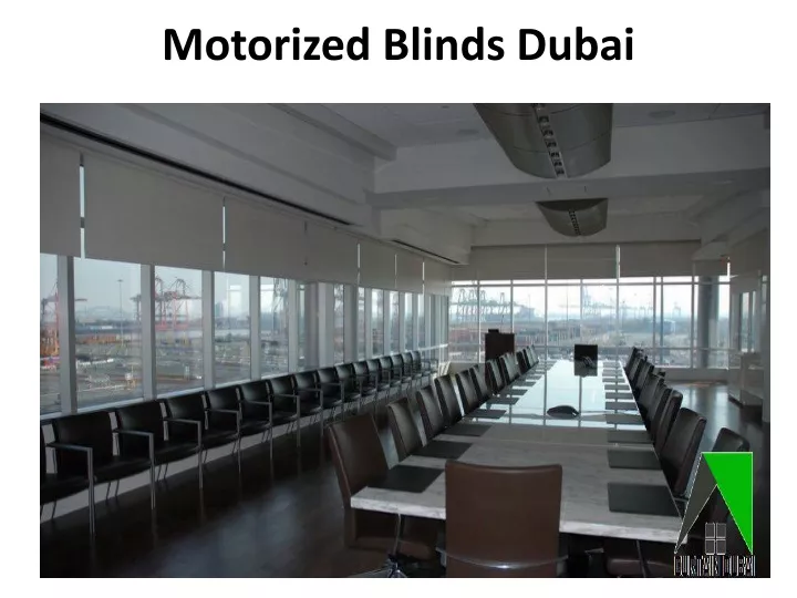 motorized blinds dubai