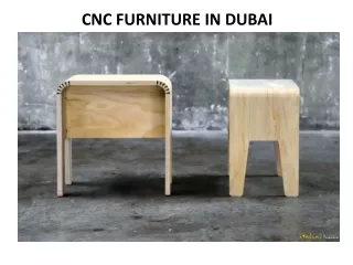 cnc furniture in dubai