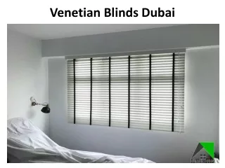 venetian blinds dubai