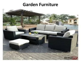 garden furniture